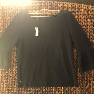Talbots bell sleeve t-shirt blouse